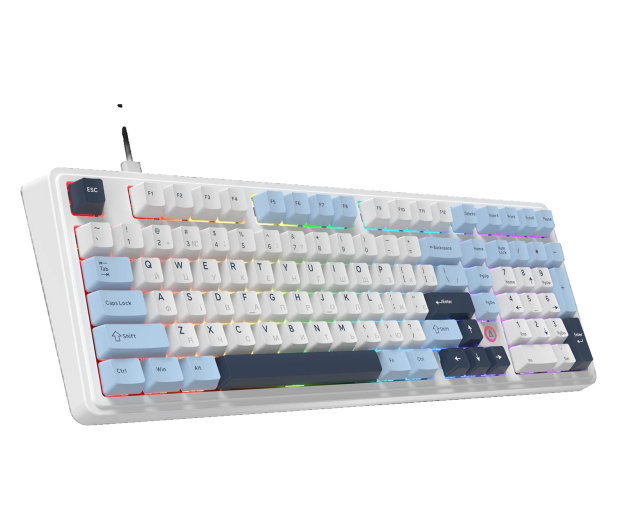 Ajazz AK980 Magnetic Switch biała - 1536375 - zdjęcie 2